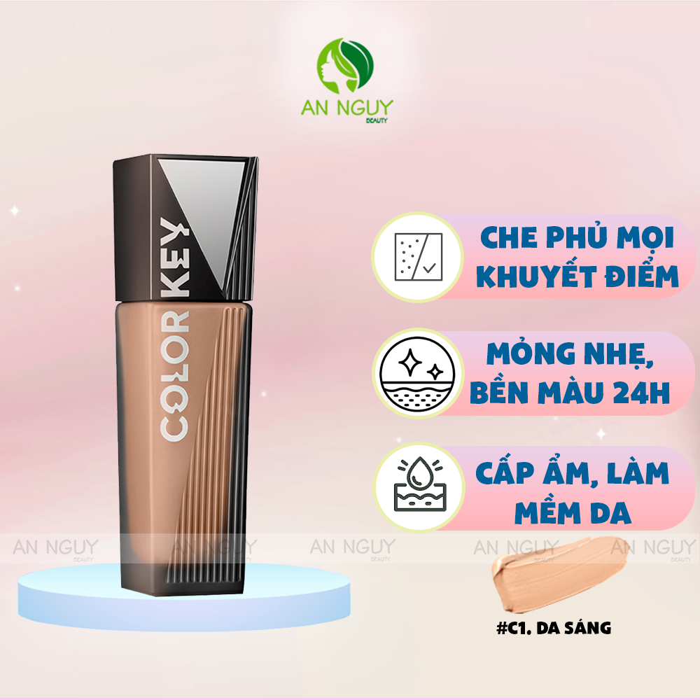 Kem Nền Colorkey Matte Flawless Liquid Foundation 30gKem Nền Colorkey ...