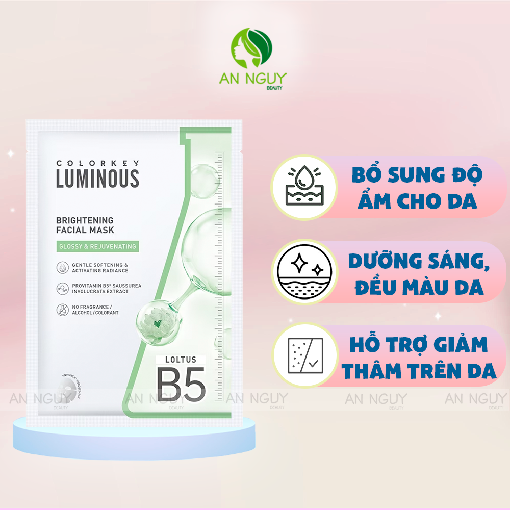 Mặt Nạ Colorkey Luminous Facial Mask 25ml