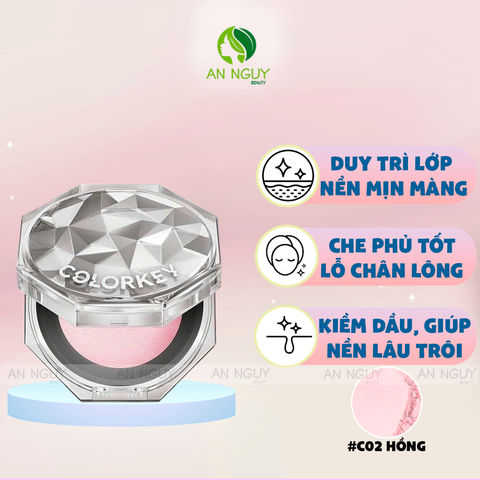 Phấn Phủ Dạng Bột Colorkey Lasting Naturally Occurring Loose Powder