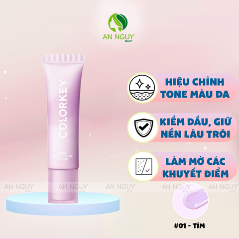 Kem Lót Colorkey Light Weight Polish Primer 30g