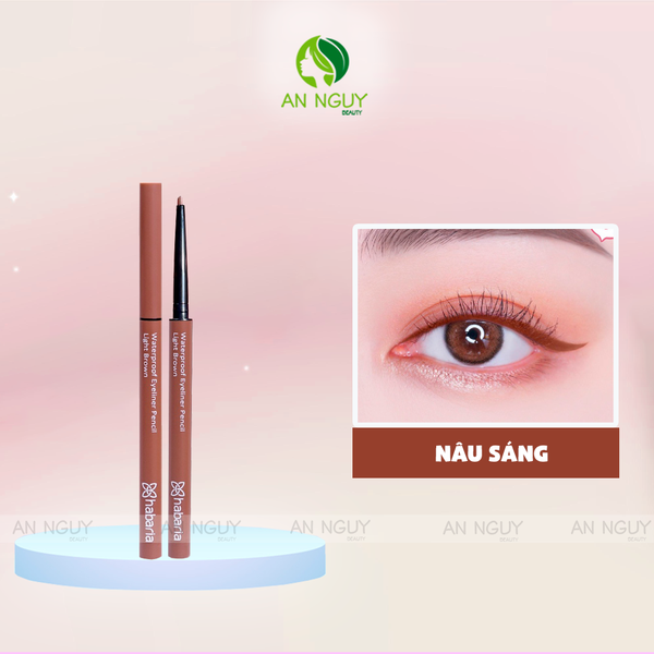 Chì Sáp Kẻ Mắt Habaria Waterproof Eyeliner Pencil 0.2g