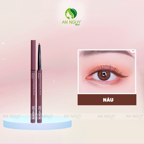 Chì Sáp Kẻ Mắt Habaria Waterproof Eyeliner Pencil 0.2g