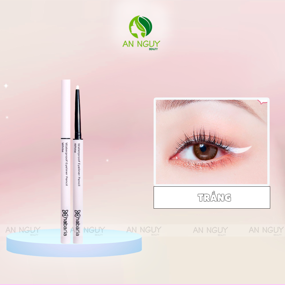 Chì Sáp Kẻ Mắt Habaria Waterproof Eyeliner Pencil 0.2g