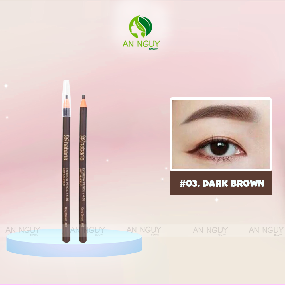 Chì Xé Kẻ Mày Habaria Eyebrow Pencil 1.5g