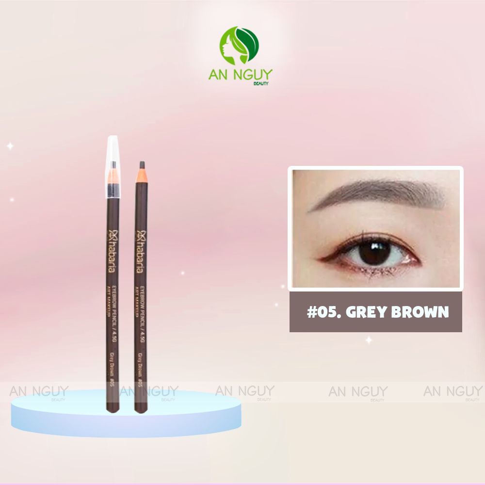 Chì Xé Kẻ Mày Habaria Eyebrow Pencil 1.5g