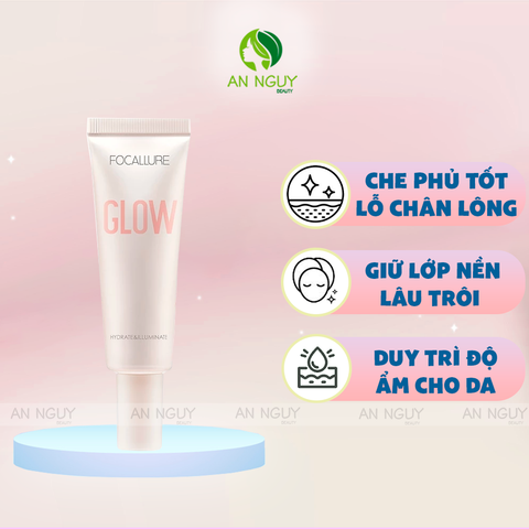 Kem Lót Focallure Glow Hydrating Primer Dưỡng Ẩm, Sáng Da 25g