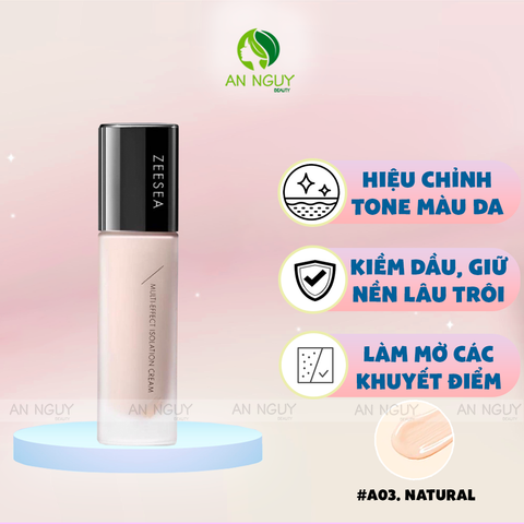 Kem Lót Zeesea Multi-Effect Makeup Primer Kiềm Dầu, Nâng Tông 30g