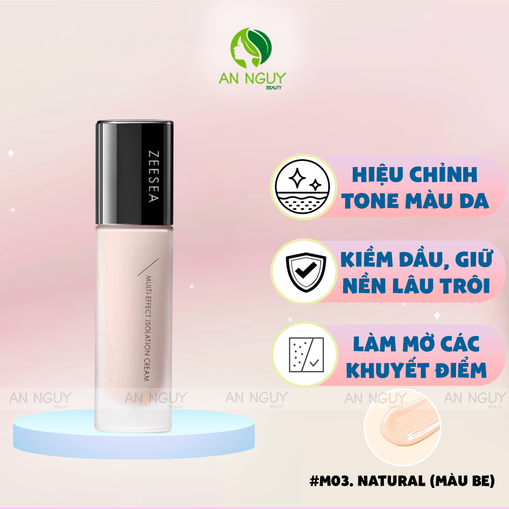 Kem Lót Zeesea Multi-Effect Makeup Primer Kiềm Dầu, Nâng Tông