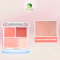 Phấn Má Hồng Và Bắt Sáng Judydoll Blush & Highlight Palette 9g