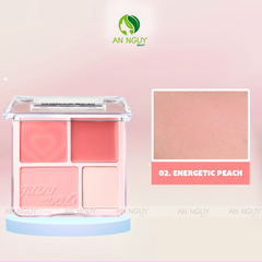 Phấn Má Hồng Và Bắt Sáng Judydoll Blush & Highlight Palette 9g