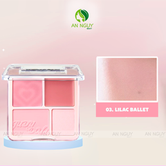 Phấn Má Hồng Và Bắt Sáng Judydoll Blush & Highlight Palette 9g