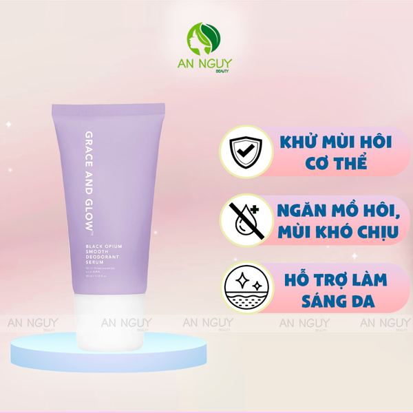 Lăn Khử Mùi Grace And Glow Black Opium Smooth Deodorant Serum 50ml