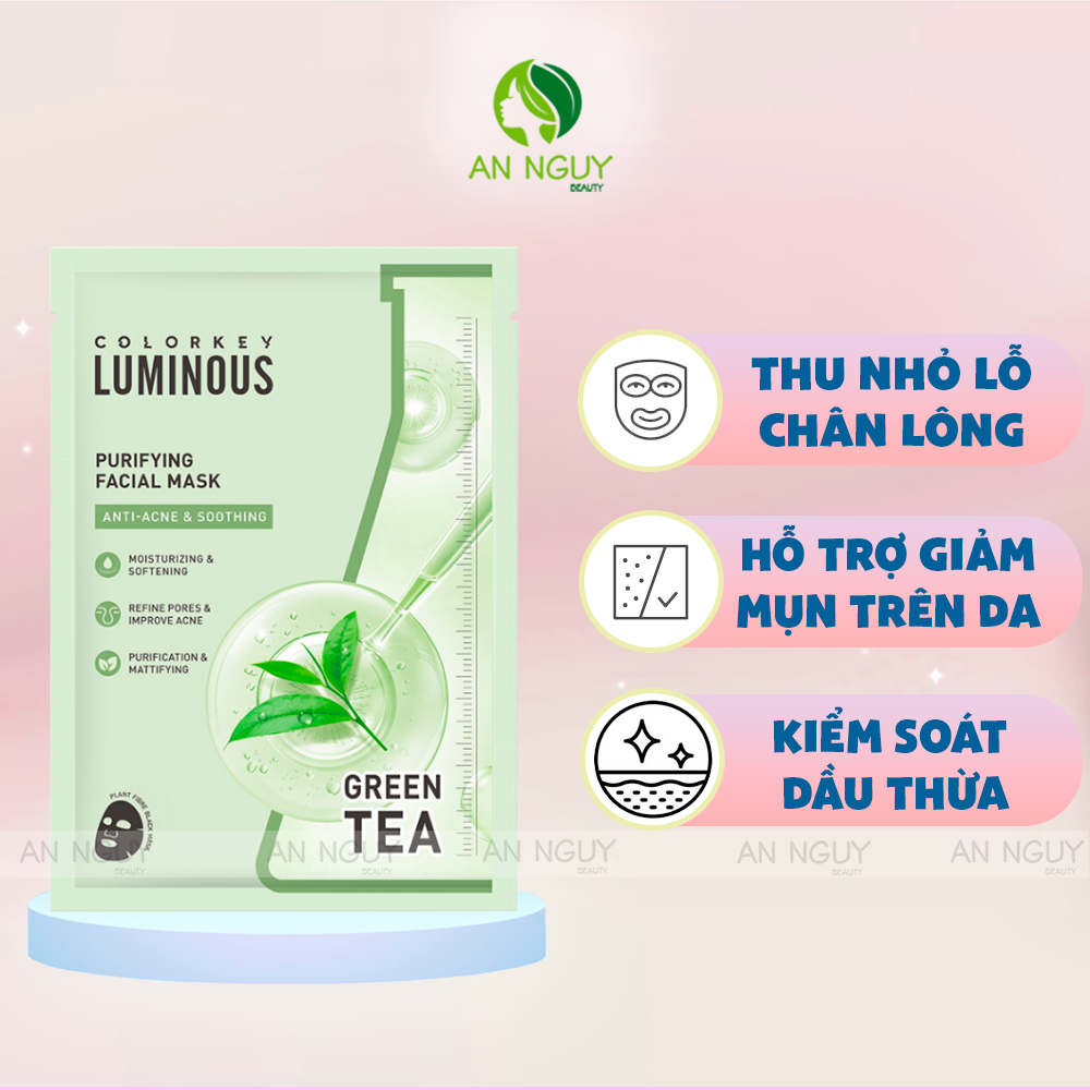 Mặt Nạ Colorkey Luminous Facial Mask 25ml