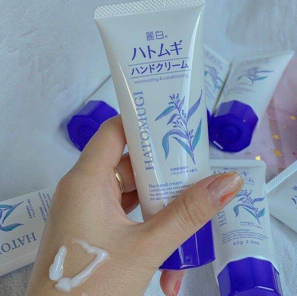 Kem Dưỡng Da Tay Hatomugi Moisturizing & Conditioning The Hand Cream 65gr