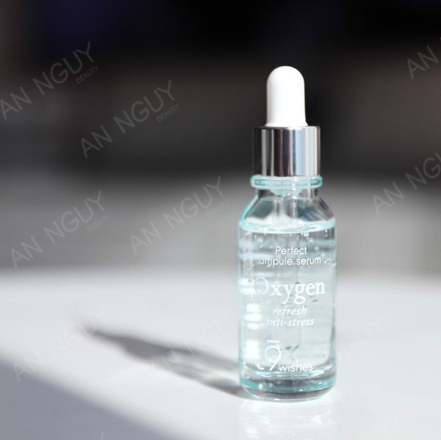 Tinh Chất 9Wishes Extreme Oxygen Ampule Serum Trẻ Hóa Da 25ml