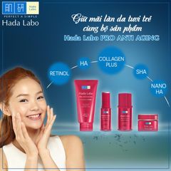 Sữa Rửa Mặt Hada Labo Pro Anti Aging α Lifting Cleanser Cải Thiện Lão Hoá Da 80gr