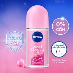 Lăn Ngăn Mùi Nivea Pearl & Beauty Shaveless Ngọc Trai Đẹp Quyến Rũ 50ml