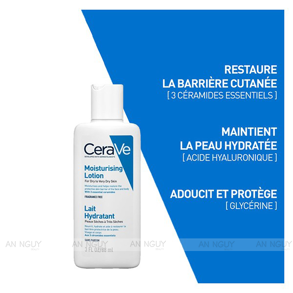 Sữa Dưỡng Ẩm Cerave Moisturising Lotion For Dry To Dry Skin Dành Cho Da Khô