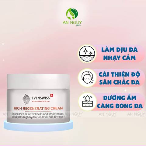 Kem Dưỡng Phục Hồi Evenswiss Rich Regenerating Cream 50ml