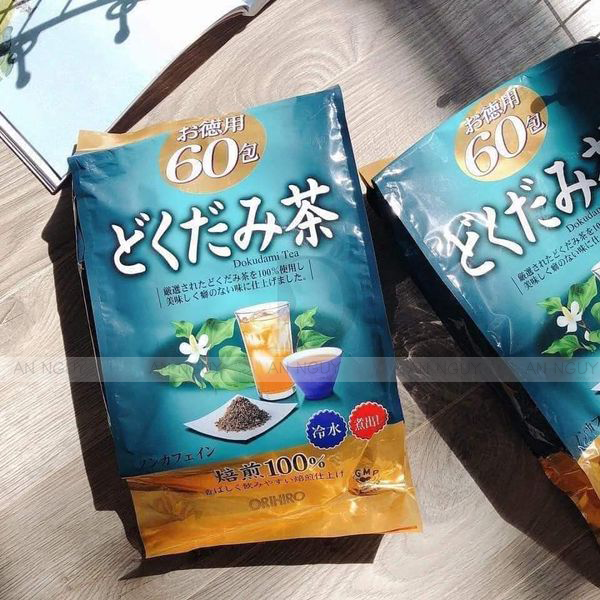 Trà Diếp Cá Orihiro Nhật Bản Thanh Lọc Cơ Thể 60 Gói