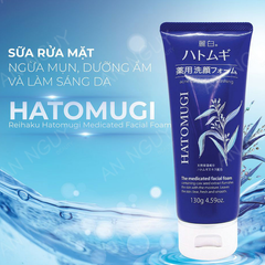 Sữa Rửa Mặt Hatomugi Acne Care & Facial Washing Ngừa Mụn, Sáng Da 130g