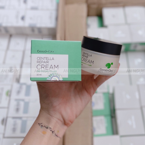 Kem Dưỡng Goodndoc Centella Repair Cream Chiết Xuất Rau Má 50ml