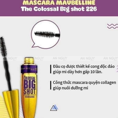 Mascara Maybelline The Magnum Big Shot Mascara Làm Dày Mi Cực Đại Không Lem 10ml