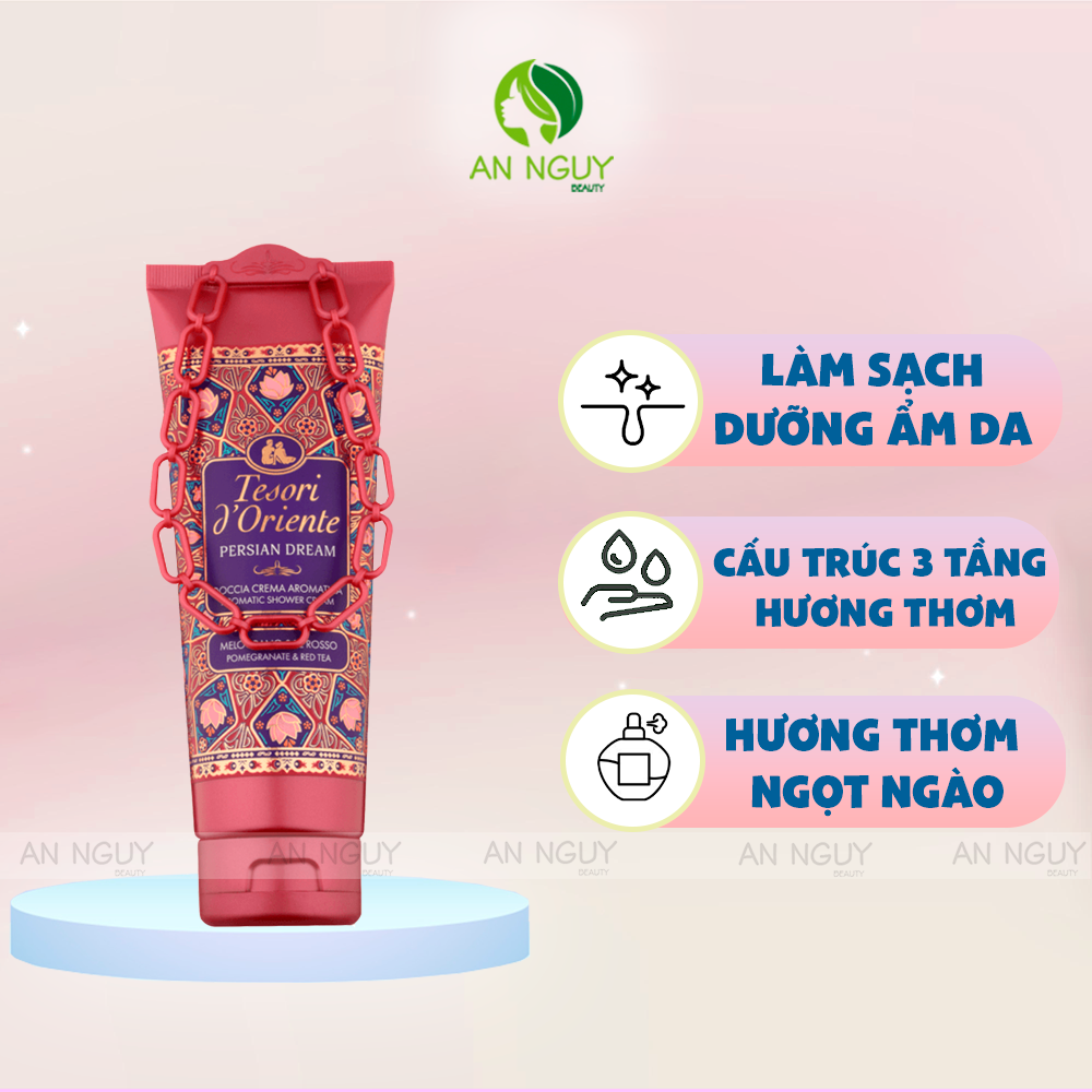 Sữa Tắm Hương Nước Hoa Tesori d'Oriente Shower Cream 250ml