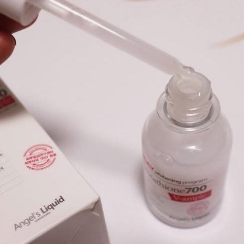 Tinh Chất Trắng Da Angel's Liquid 7 Day Whitening Program Glutathione 700 V-Ampoule Dưỡng Trắng Da 30ml