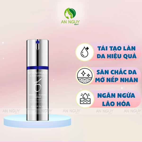 Kem Dưỡng ZO Skin Health Wrinkle + Texture Repair Retinol 0,5% 30ml