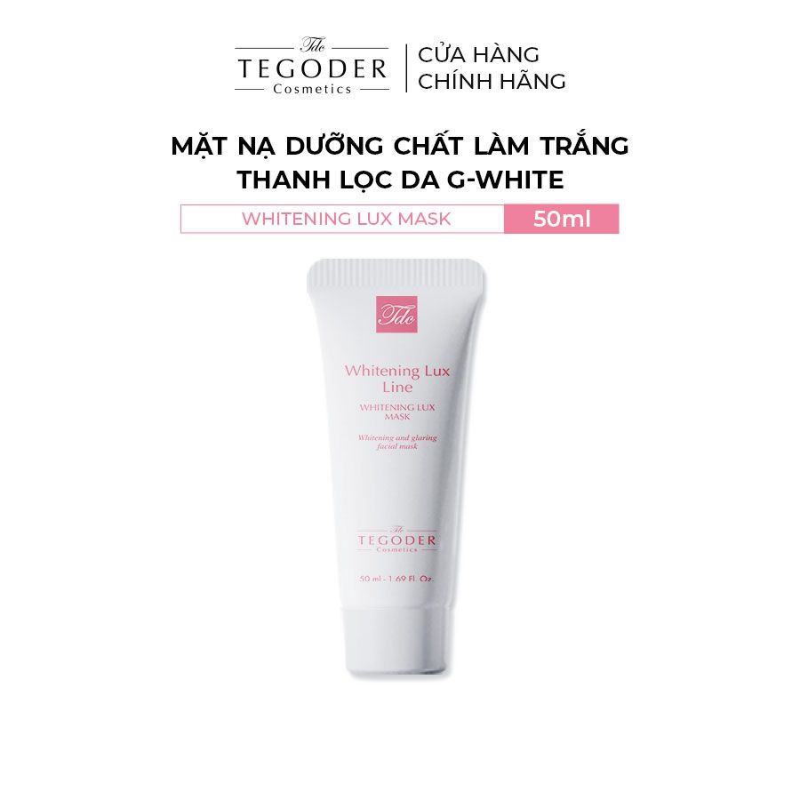 Mặt Nạ Dưỡng Trắng G-White TEGODER Cosmetic Minisize 50ml