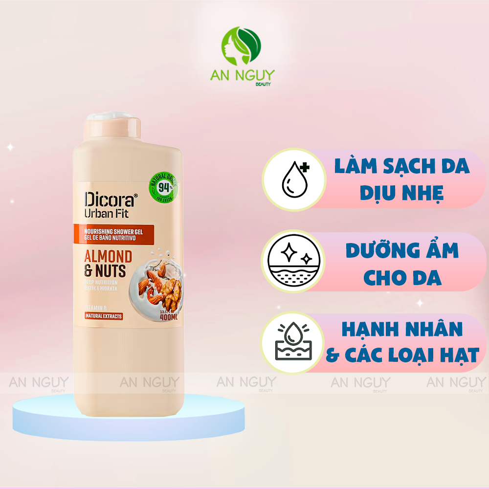 Sữa Tắm Dicora Urban Fit Shower Gel 400ml