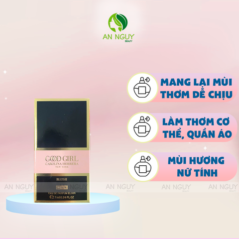 Nước Hoa Carolina Herrera Good Girl New York Blush Elixir Eau De Parfum Elixir 7ml