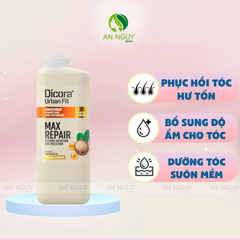 Dầu Xả Dicora Urban Fit Max Repair Macadamia Oil Conditoner Phục Hồi Tóc Hư Tổn 400ml