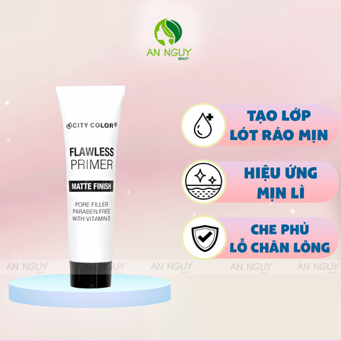 Kem Lót City Color Mattifying Primer Mattifying Primer Kiềm Dầu 25ml