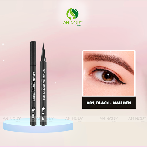 Bút Kẻ Mắt Flormar Midnight Matte Eyeliner 1.2ml