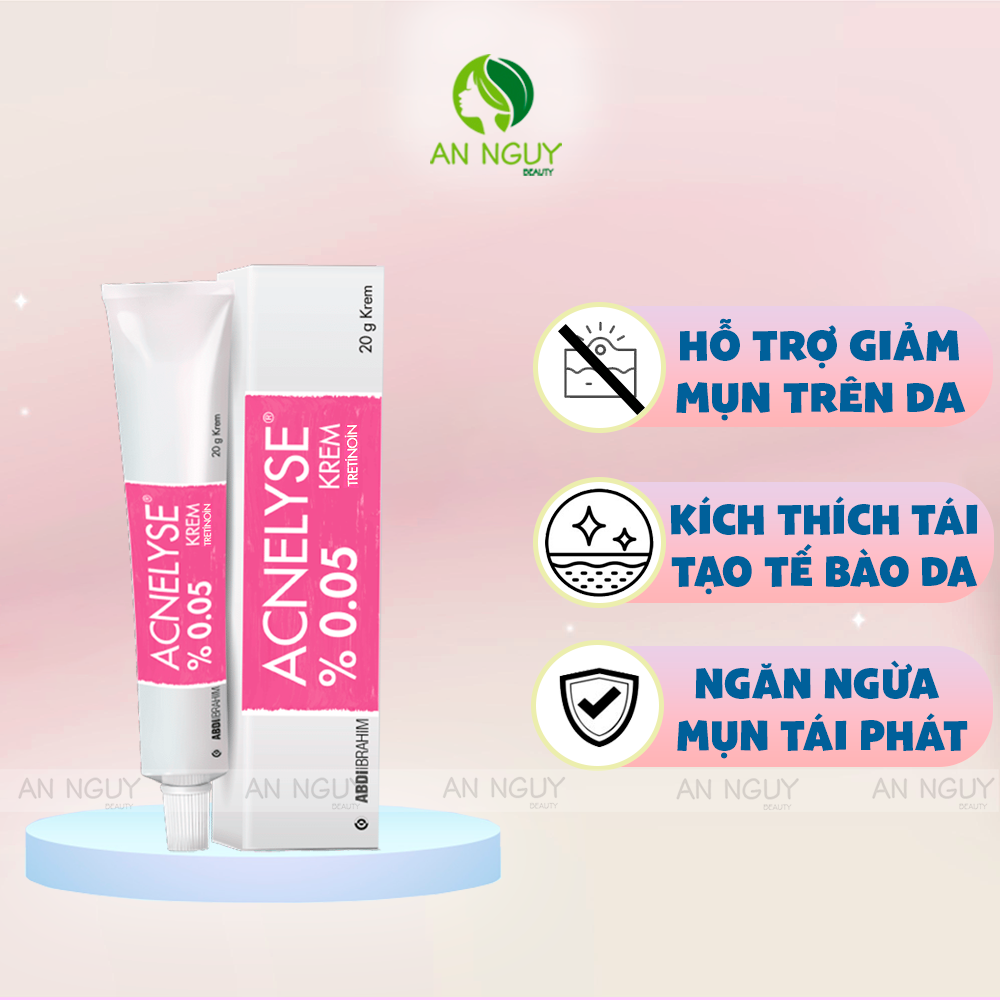 Kem Trị Mụn Abdi Ibrahim Acnelyse Krem Tretinoin 20g
