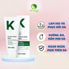 Kem Dưỡng PrettySkin Vita K-Cica Max Calming & Recovery Cream 60ml