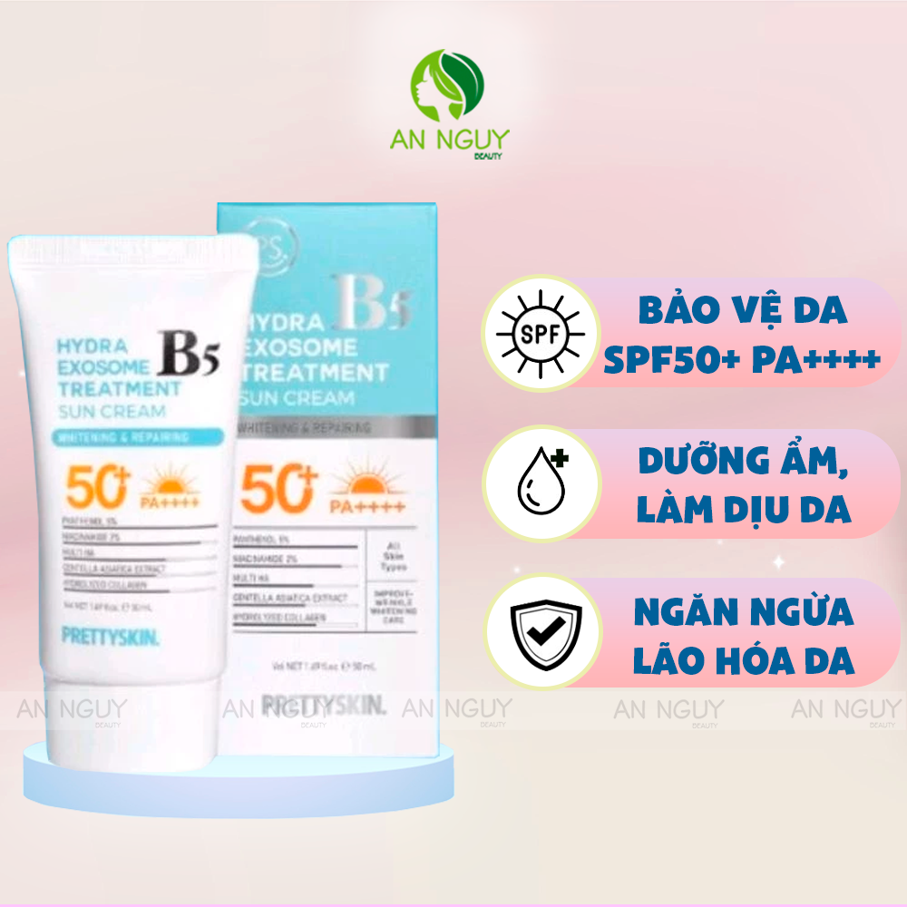 Kem Chống Nắng PrettySkin B5 Sun Cream SPF50+ PA++++ 50ml