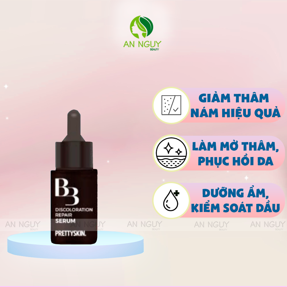 Tinh Chất PrettySkin B3 Discoloration Repair Serum Dưỡng Da Trắng Sáng