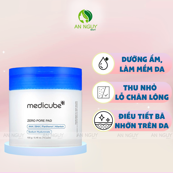 Nước Hoa Hồng Dạng Miếng Medicube Toner Pad