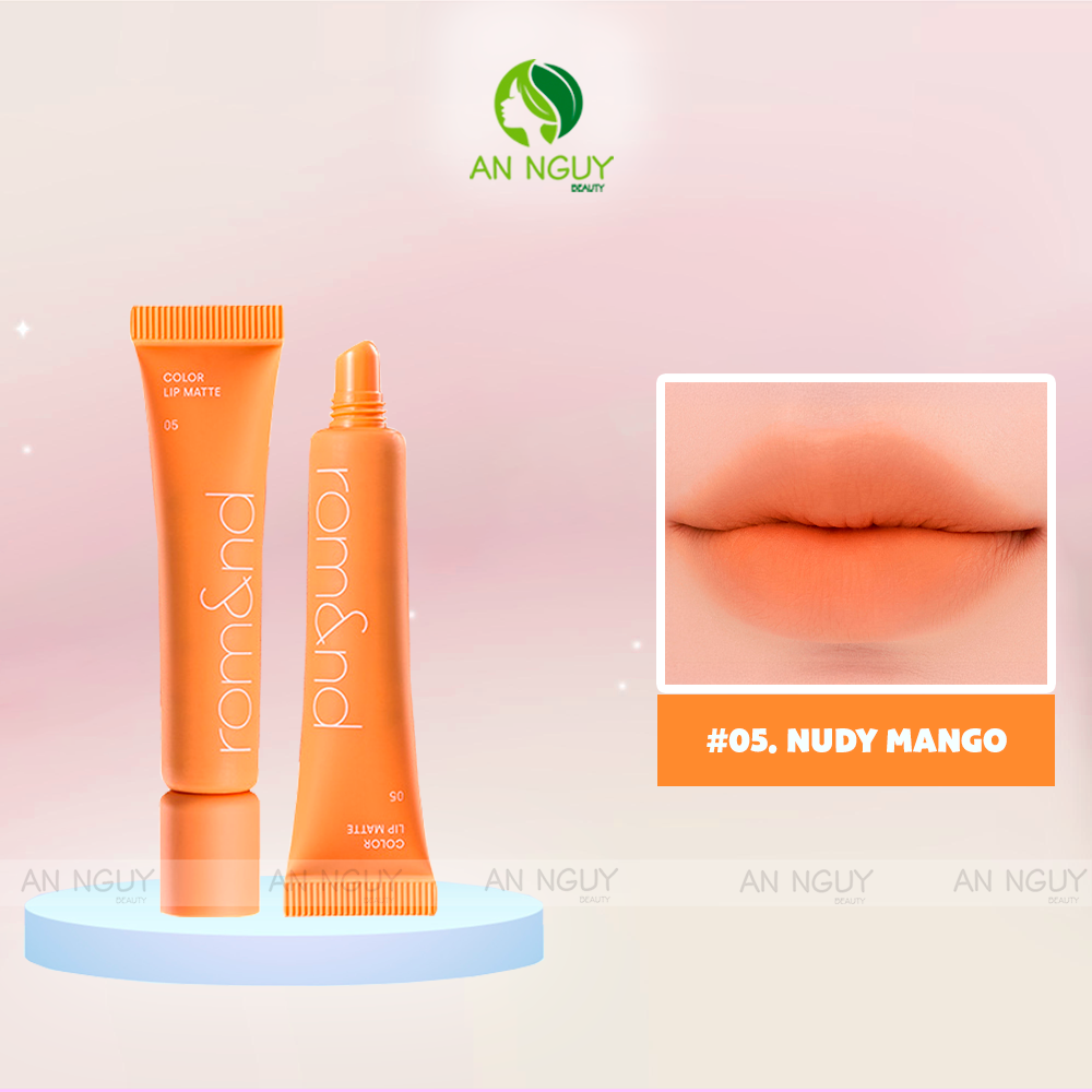 Son Kem Romand Color Lip Matte Dạng Tuýp 8g