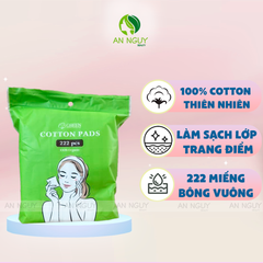Bông Tẩy Trang Green Cotton Pads 222 Miếng