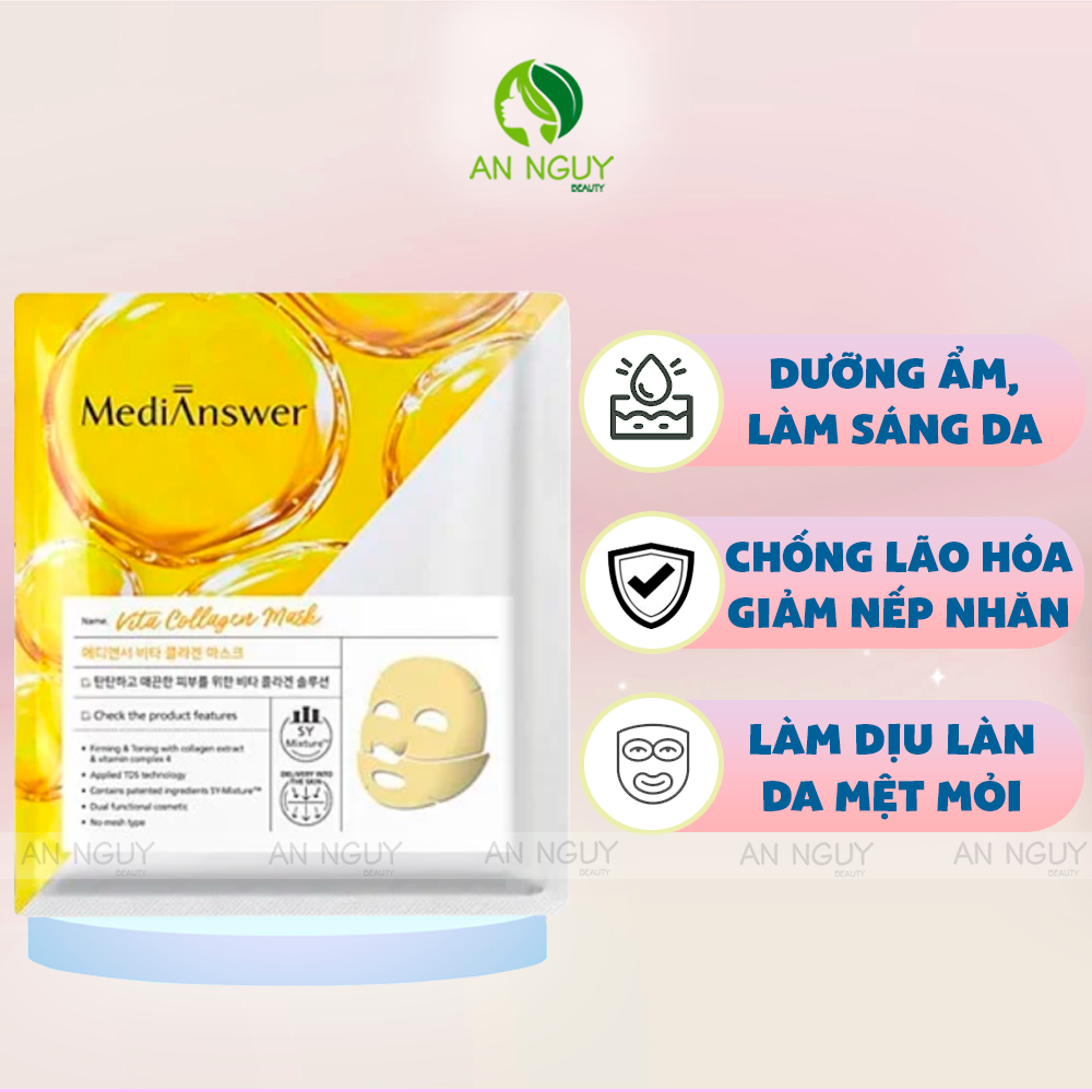 Mặt Nạ Thạch Medianswer Mask Dưỡng Da Mềm Mịn 35g