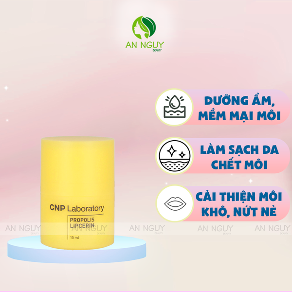 Dưỡng Môi CNP Laboratory Propolis Lipcerin 15ml