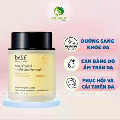 Mặt Nạ Ngủ Belif Super Knights - Multi Vitamin Mask Dưỡng Sáng Da