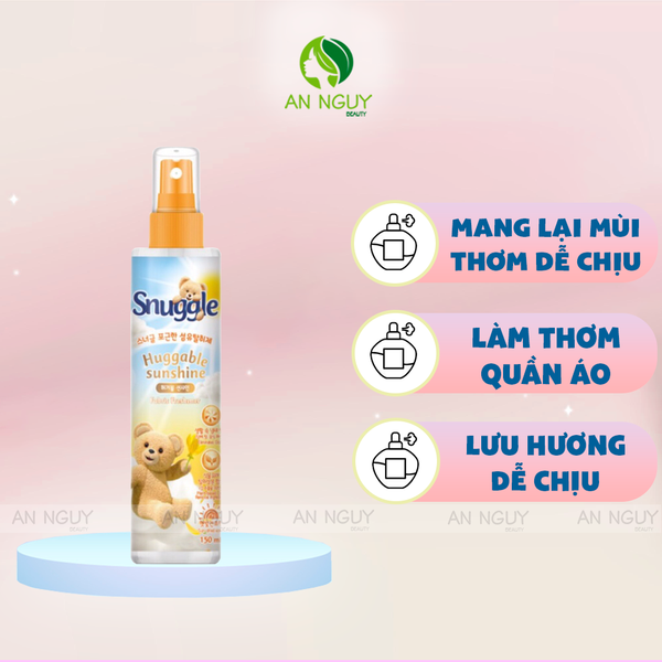 Xịt Thơm Quần Áo Snuggle 150ml
