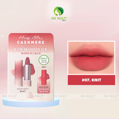 Combo Son Thỏi Lì 3CE Cashmere Hug Lipstick 3.5g + Thỏi 1.5g
