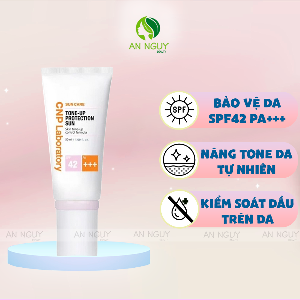 Kem Chống Nắng CNP Tone-Up Protection Sun SPF42 PA+++ (Hàng Công Ty)