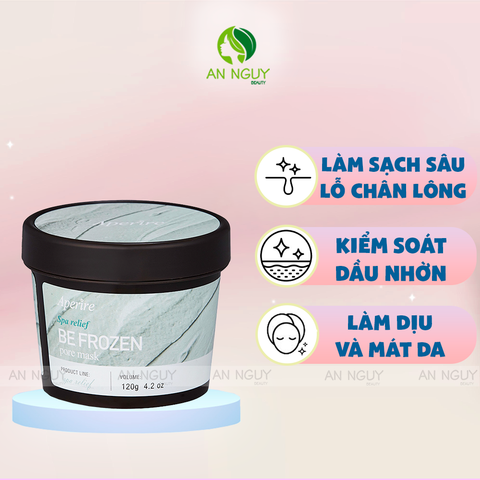 Mặt Nạ Đất Sét Aperire Spa Relief Be Frozen Pore Mask 120g